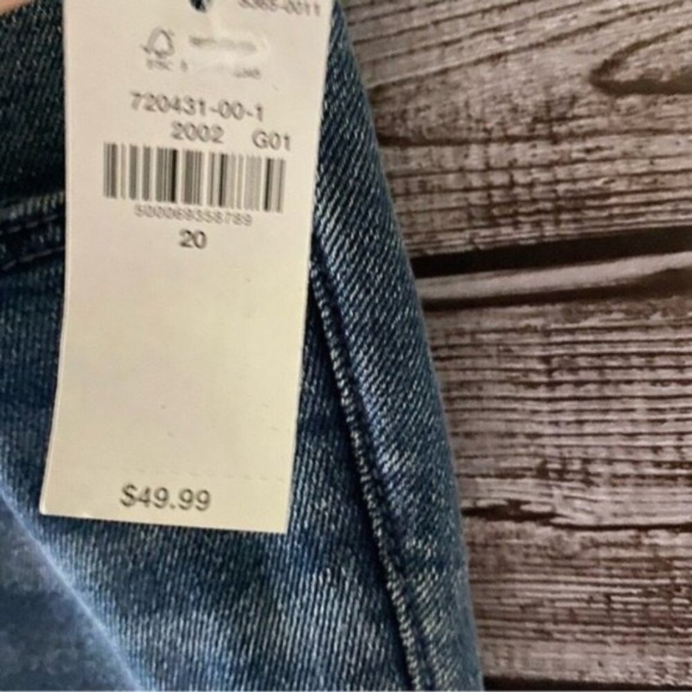 NWT Old‎ Navy Women's Extra High-Rise Rockstar Super Skinny Jeans Size 20 - Picture 9 of 13